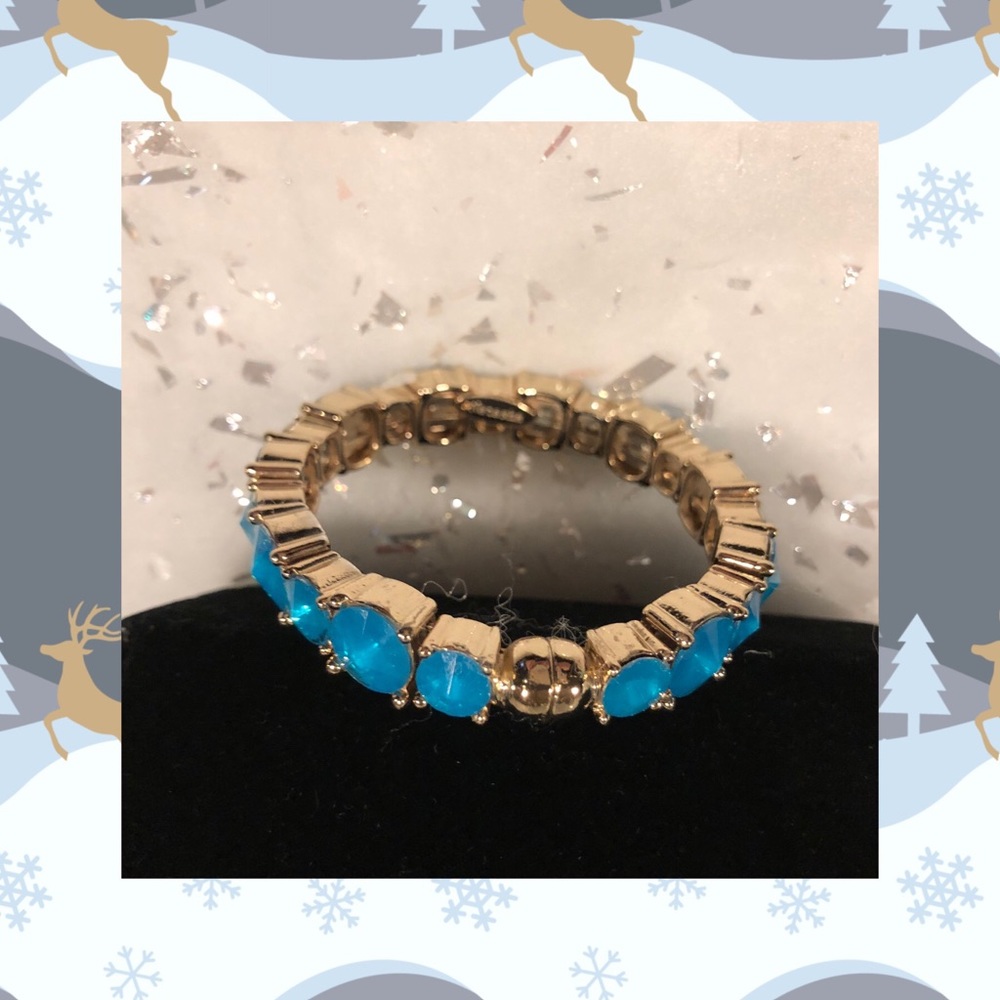 Bracelet Aqua - Gold tone.